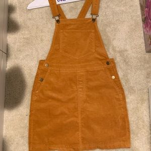 Forever 21 Corduroy Overall Skirt 🍁